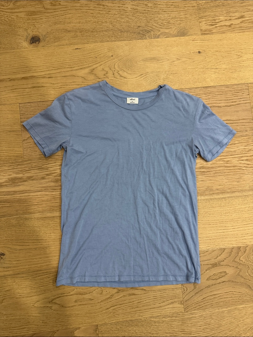 Wilfred Light Blue Short Sleeve Crewneck Tee
